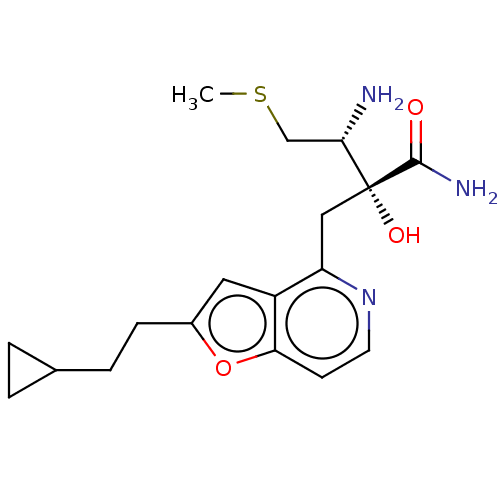 Chemical structure of BindingDB Monomer ID 284933