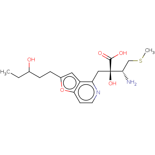 Chemical structure of BindingDB Monomer ID 284934
