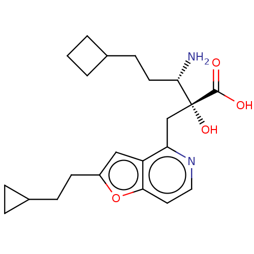 Chemical structure of BindingDB Monomer ID 284942