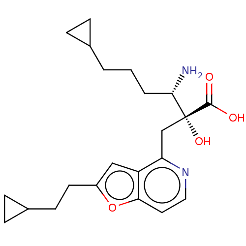 Chemical structure of BindingDB Monomer ID 284943
