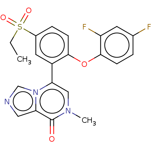 Chemical structure of BindingDB Monomer ID 285322