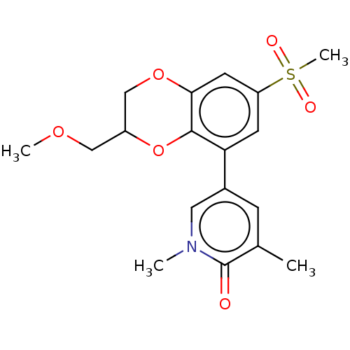 Chemical structure of BindingDB Monomer ID 285444
