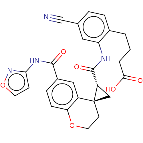 Chemical structure of BindingDB Monomer ID 285474