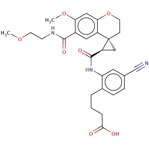 Chemical structure of BindingDB Monomer ID 285507