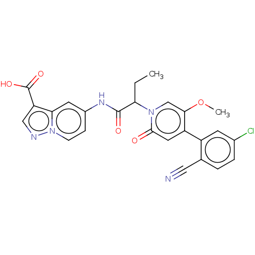 Chemical structure of BindingDB Monomer ID 285514