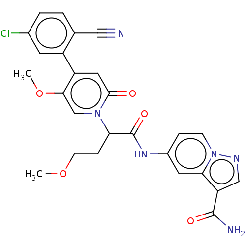 Chemical structure of BindingDB Monomer ID 285517