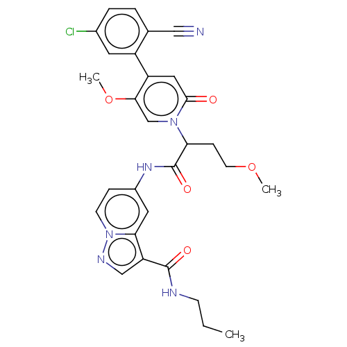 Chemical structure of BindingDB Monomer ID 285520