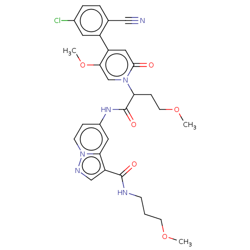 Chemical structure of BindingDB Monomer ID 285522