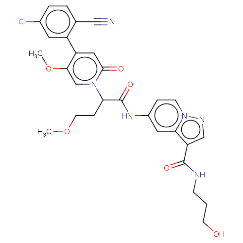 Chemical structure of BindingDB Monomer ID 285526