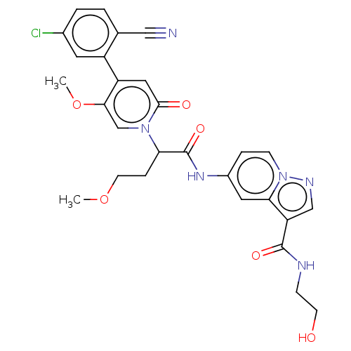 Chemical structure of BindingDB Monomer ID 285527
