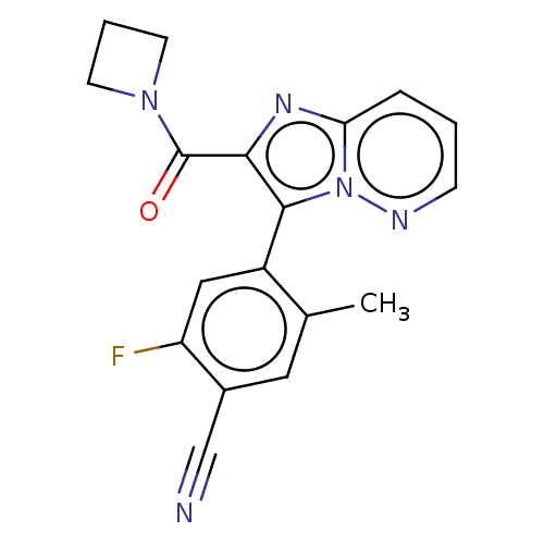 Chemical structure of BindingDB Monomer ID 285547