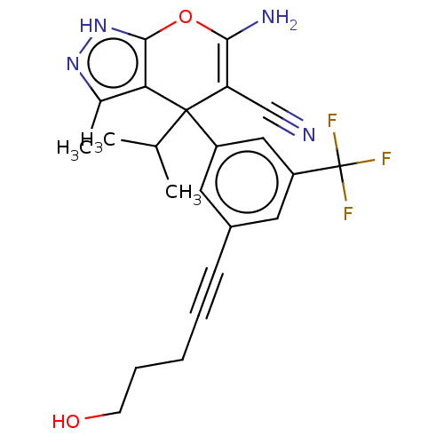 Chemical structure of BindingDB Monomer ID 285660