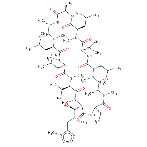 Chemical structure of BindingDB Monomer ID 285692
