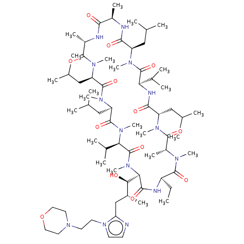 Chemical structure of BindingDB Monomer ID 285693