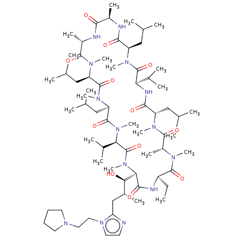 Chemical structure of BindingDB Monomer ID 285694
