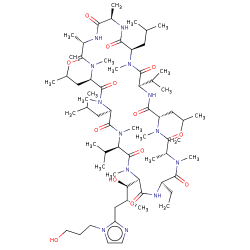 Chemical structure of BindingDB Monomer ID 285698