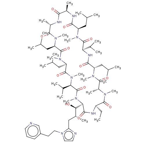 Chemical structure of BindingDB Monomer ID 285699