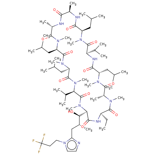 Chemical structure of BindingDB Monomer ID 285700