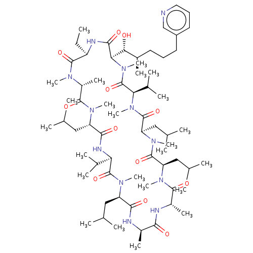 Chemical structure of BindingDB Monomer ID 285703
