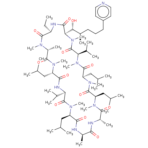 Chemical structure of BindingDB Monomer ID 285707