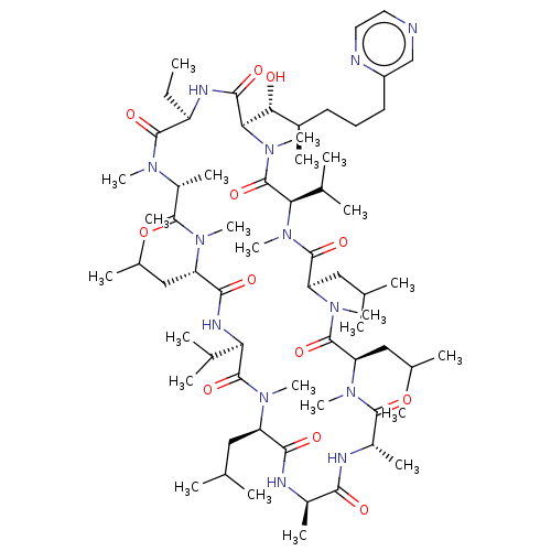 Chemical structure of BindingDB Monomer ID 285710