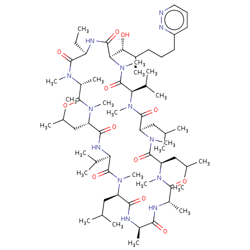 Chemical structure of BindingDB Monomer ID 285713