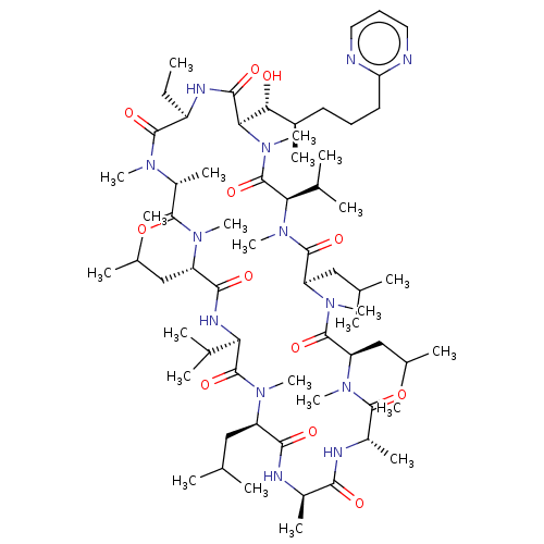 Chemical structure of BindingDB Monomer ID 285714
