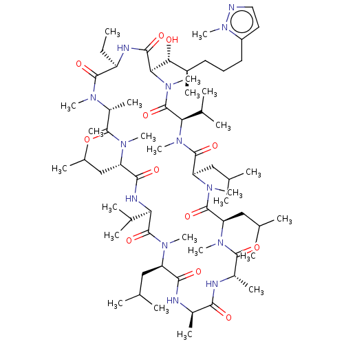 Chemical structure of BindingDB Monomer ID 285715