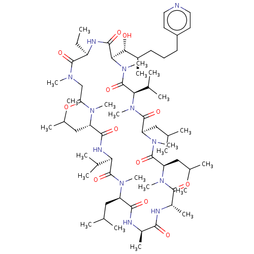 Chemical structure of BindingDB Monomer ID 285722