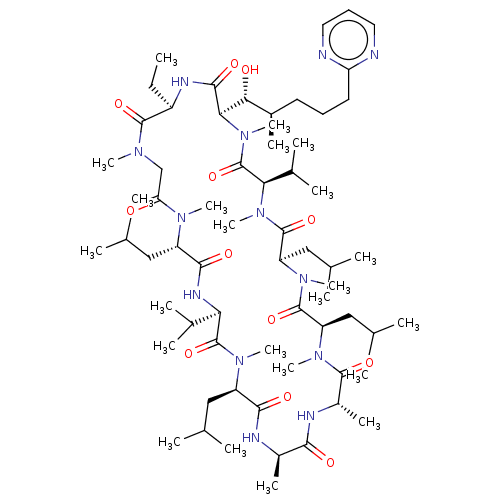 Chemical structure of BindingDB Monomer ID 285724