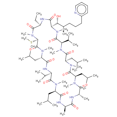 Chemical structure of BindingDB Monomer ID 285727