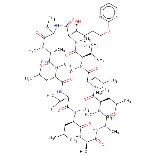 Chemical structure of BindingDB Monomer ID 285728