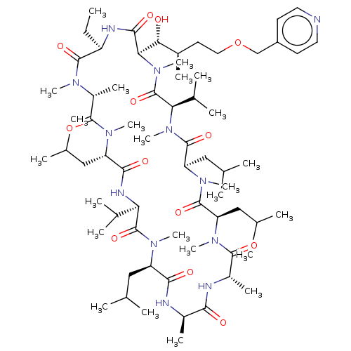 Chemical structure of BindingDB Monomer ID 285729