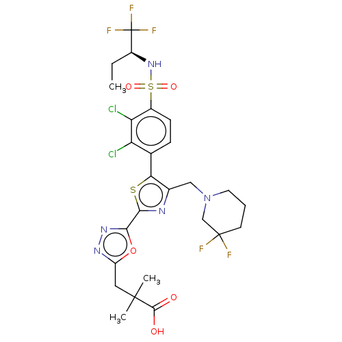 Chemical structure of BindingDB Monomer ID 285782