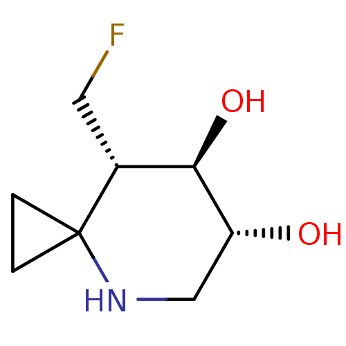 Chemical structure of BindingDB Monomer ID 285821
