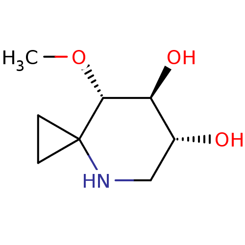 Chemical structure of BindingDB Monomer ID 285825