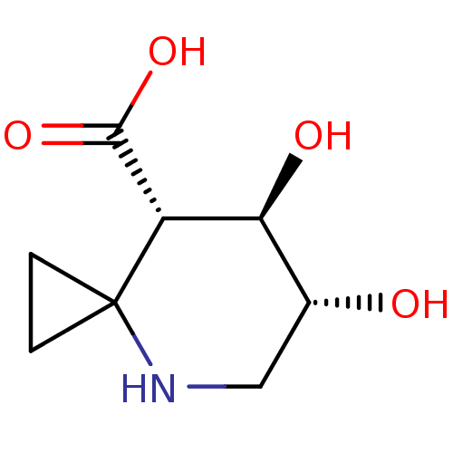 Chemical structure of BindingDB Monomer ID 285827