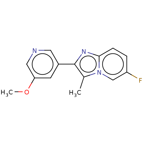 Chemical structure of BindingDB Monomer ID 286221