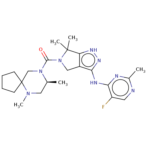 Chemical structure of BindingDB Monomer ID 286246