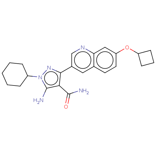 Chemical structure of BindingDB Monomer ID 286285