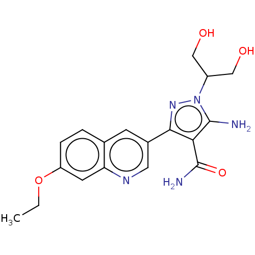 Chemical structure of BindingDB Monomer ID 286302