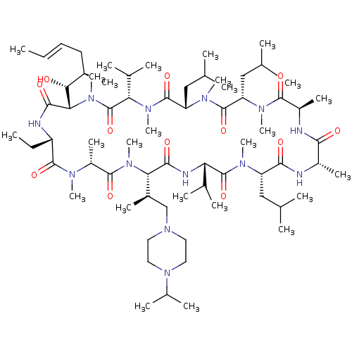 Chemical structure of BindingDB Monomer ID 286531
