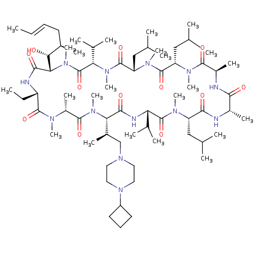 Chemical structure of BindingDB Monomer ID 286533