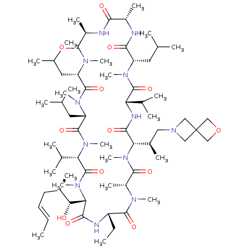 Chemical structure of BindingDB Monomer ID 286535