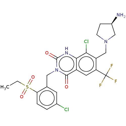 Chemical structure of BindingDB Monomer ID 286540