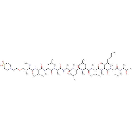 Chemical structure of BindingDB Monomer ID 286563