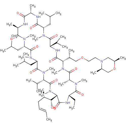 Chemical structure of BindingDB Monomer ID 286565