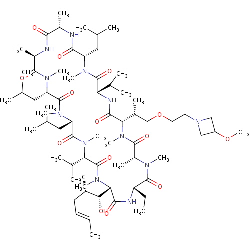 Chemical structure of BindingDB Monomer ID 286570
