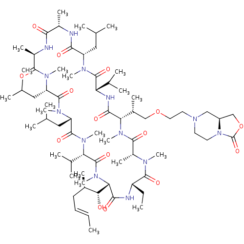 Chemical structure of BindingDB Monomer ID 286572