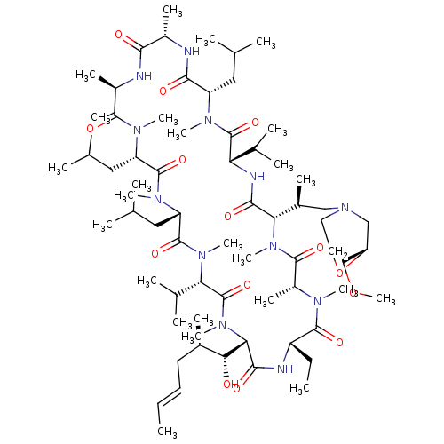 Chemical structure of BindingDB Monomer ID 286590